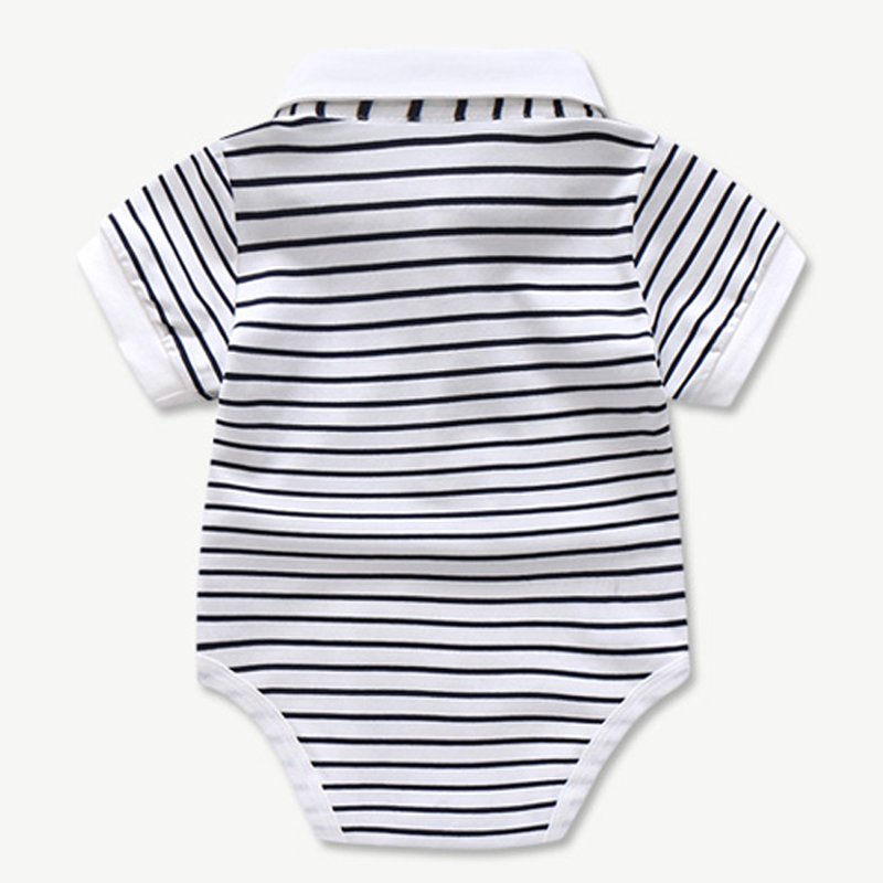 Toddler Clothes Custom 0-24 Months Baby Clothes Denim Jumpsuit Baby Boy Party Wear Dresses Cotton Gentleman Baby Boys Clothes