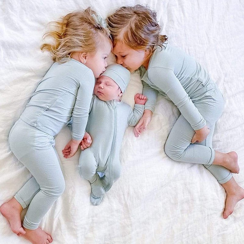 Little Little Class Bamboo Spandex Toddler Pajamas Unisex Infant Rompers baby clothes sets Sleeper Bamboo Baby Clothes Product