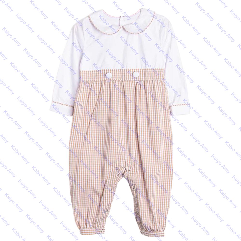 fall outfits 2024 woven tan gingham children girls leggings set sibling matching outfits toddler boys clothing set