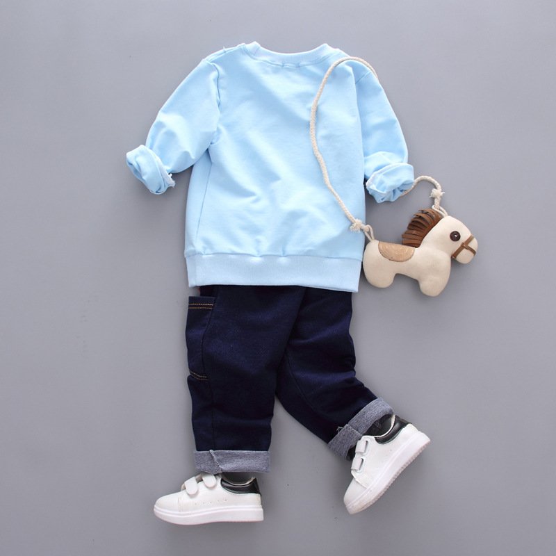 Latest design fashion children's boys clothes sets wholesale