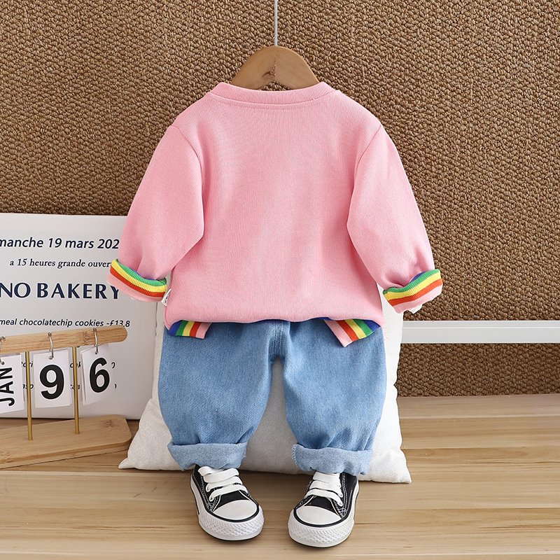 Unisex Short Sleeve Baseball Jacket for Boys Letter Print Leisure Sports Suit for Spring Autumn for Motorcycle Activities