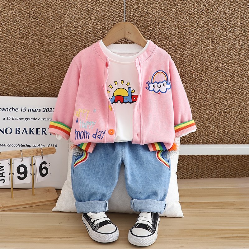 Unisex Short Sleeve Baseball Jacket for Boys Letter Print Leisure Sports Suit for Spring Autumn for Motorcycle Activities