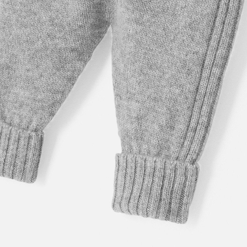 Spring Baby Suit Cotton Boys Girls Knitted Sweater Pants 2 Piece High Quality Kids Set