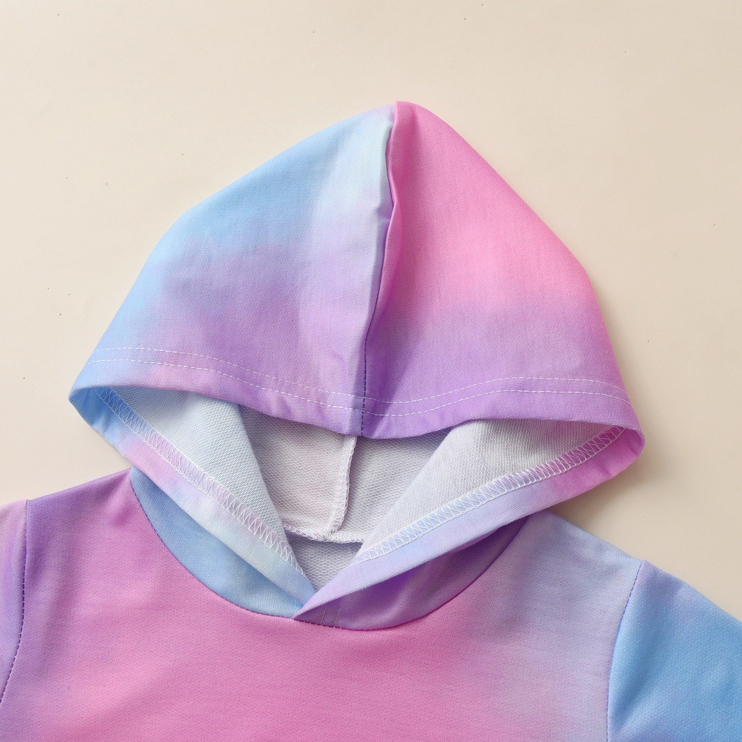 Kids Baby Girl Boy Clothes Tie Dye Long Sleeve Hoodie Sweatshirt Drawstring Pant Outfits Clothings Tracksuit Children Set