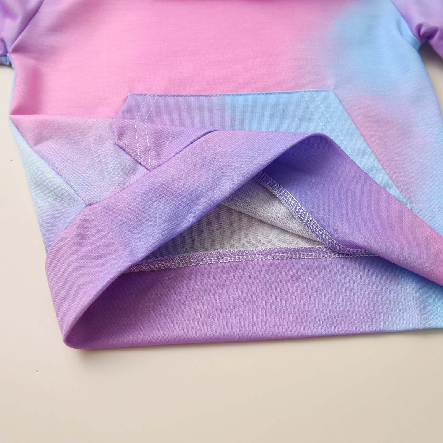 Kids Baby Girl Boy Clothes Tie Dye Long Sleeve Hoodie Sweatshirt Drawstring Pant Outfits Clothings Tracksuit Children Set