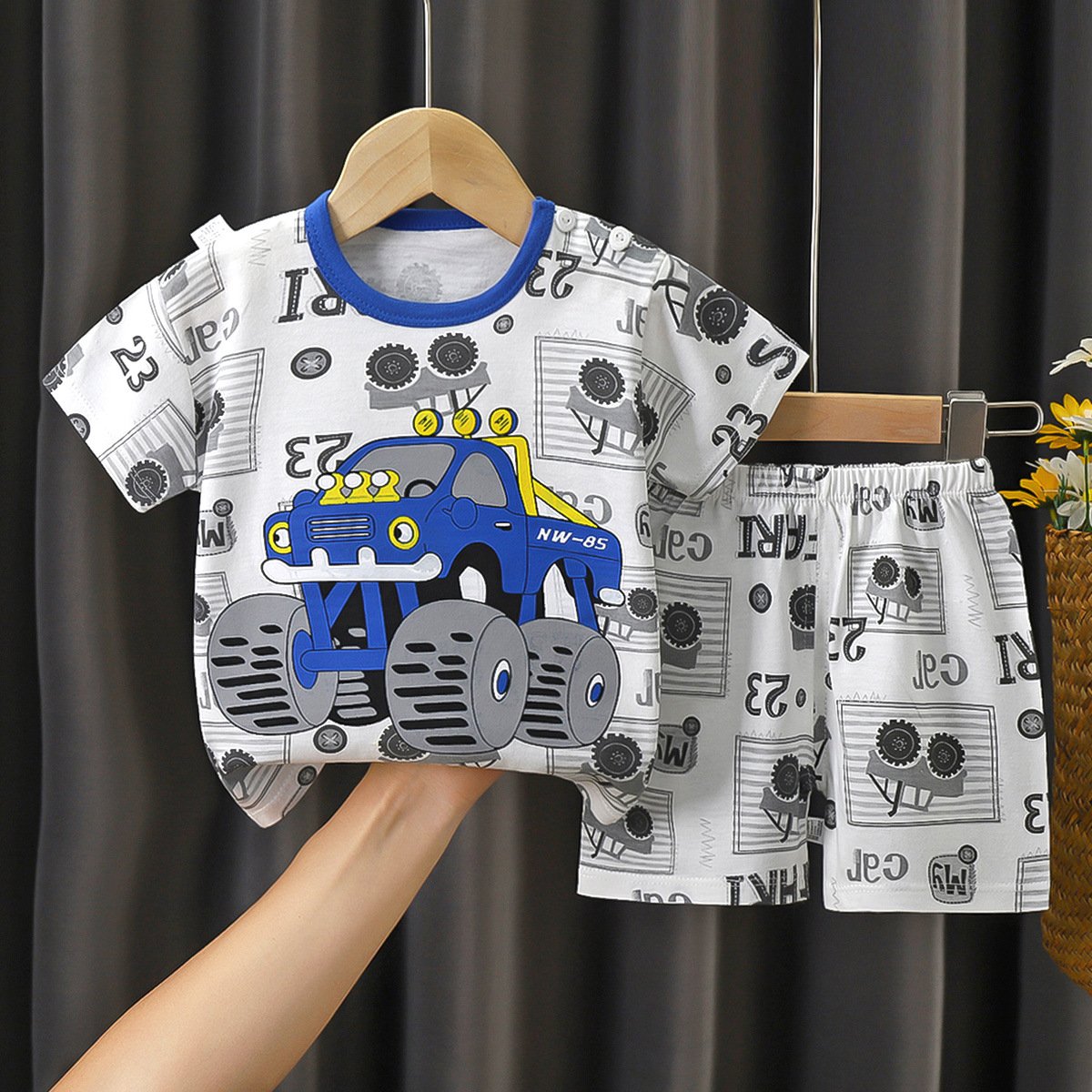Wholesale Mixed Summer Baby Boy Girls Clothing Sets Kids Clothing Sweatsuits