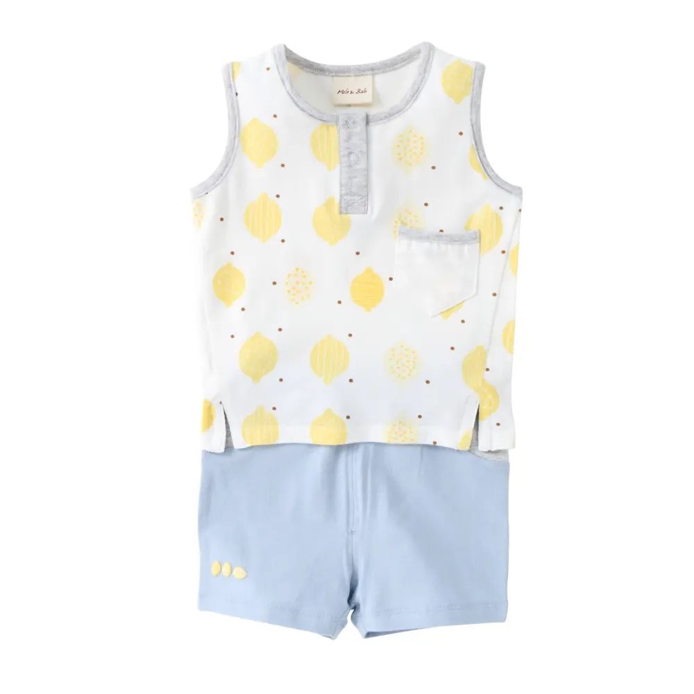 New Kids Street Wear Baby Boys Clothing Sets Customized Color Pattern Boy T-shirt and shorts for summer