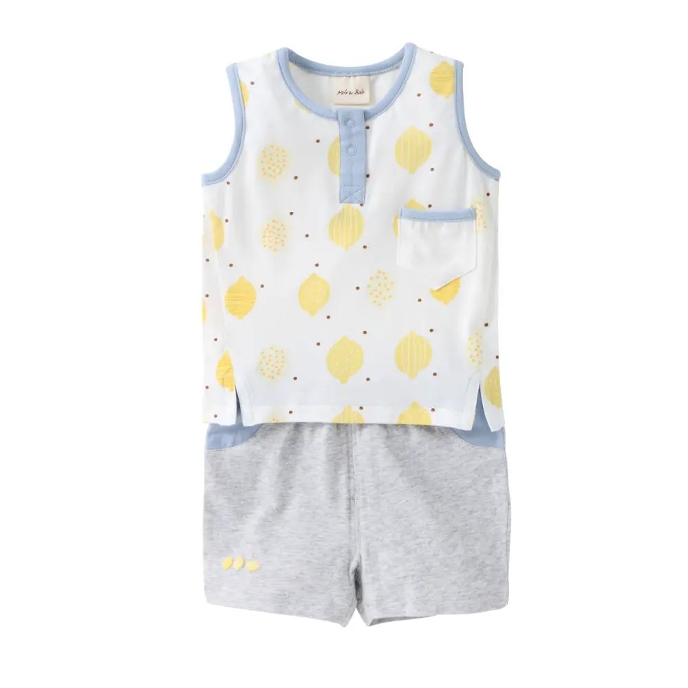 New Kids Street Wear Baby Boys Clothing Sets Customized Color Pattern Boy T-shirt and shorts for summer