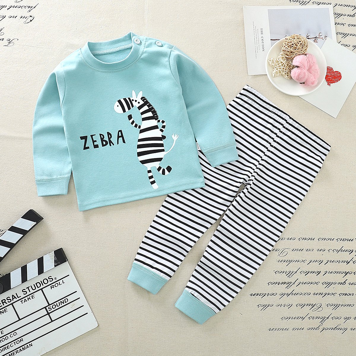 good quality baby clothing long sleeve Pajama Sets