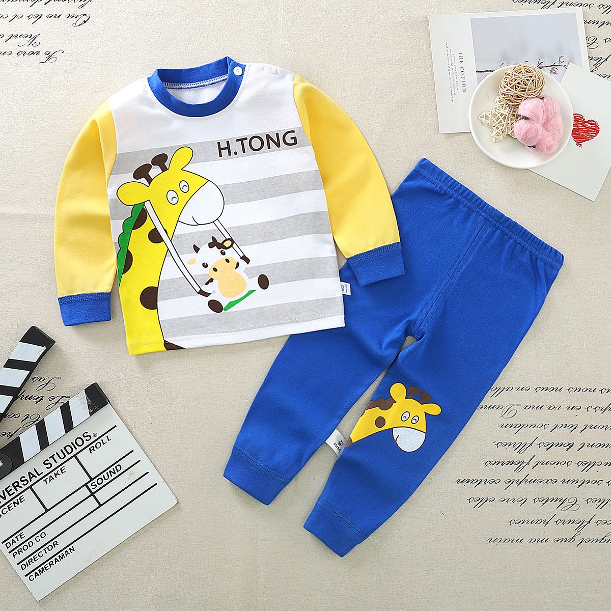 good quality baby clothing long sleeve Pajama Sets