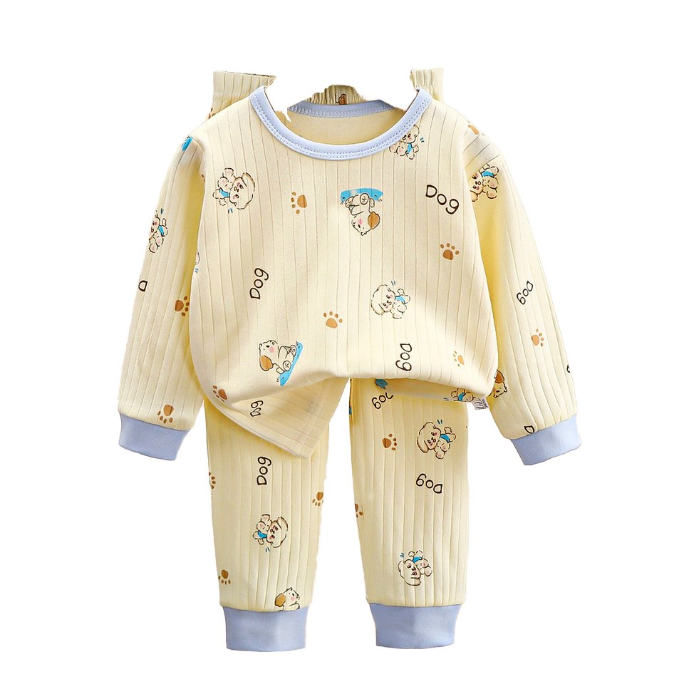 Kids Clothings for Long sleeve Boys and Girls suit 2PCS Autumn winter Sets with high quality