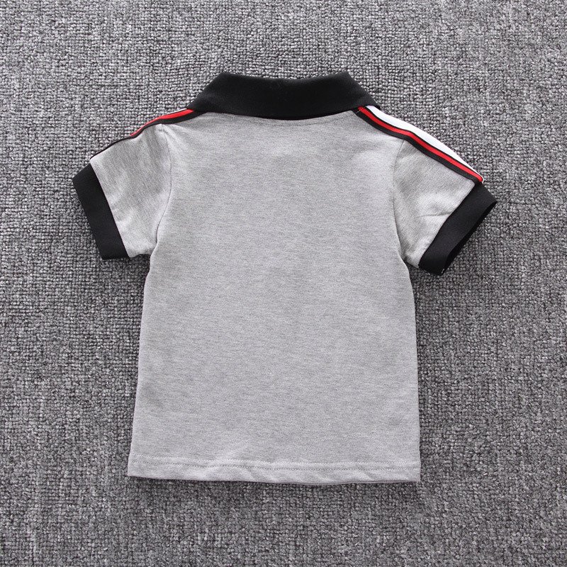 Lapel Kids Summer Boys Clothing Set Stripe Children 2pcs Suits Boy Casual Sets Boutique New Born Clothes Sets For Baby Boy