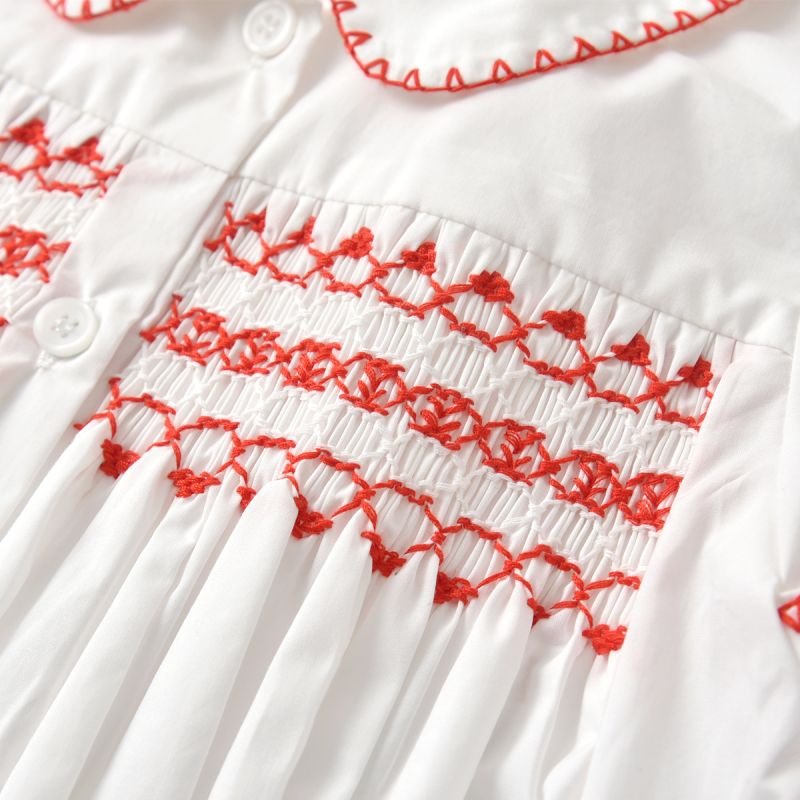 Summer Boutique Baby Boy Clothes Suit Hand Made Smocked Shirt Short Pants Children Birthday Prince Outfits Kids Clothing Set