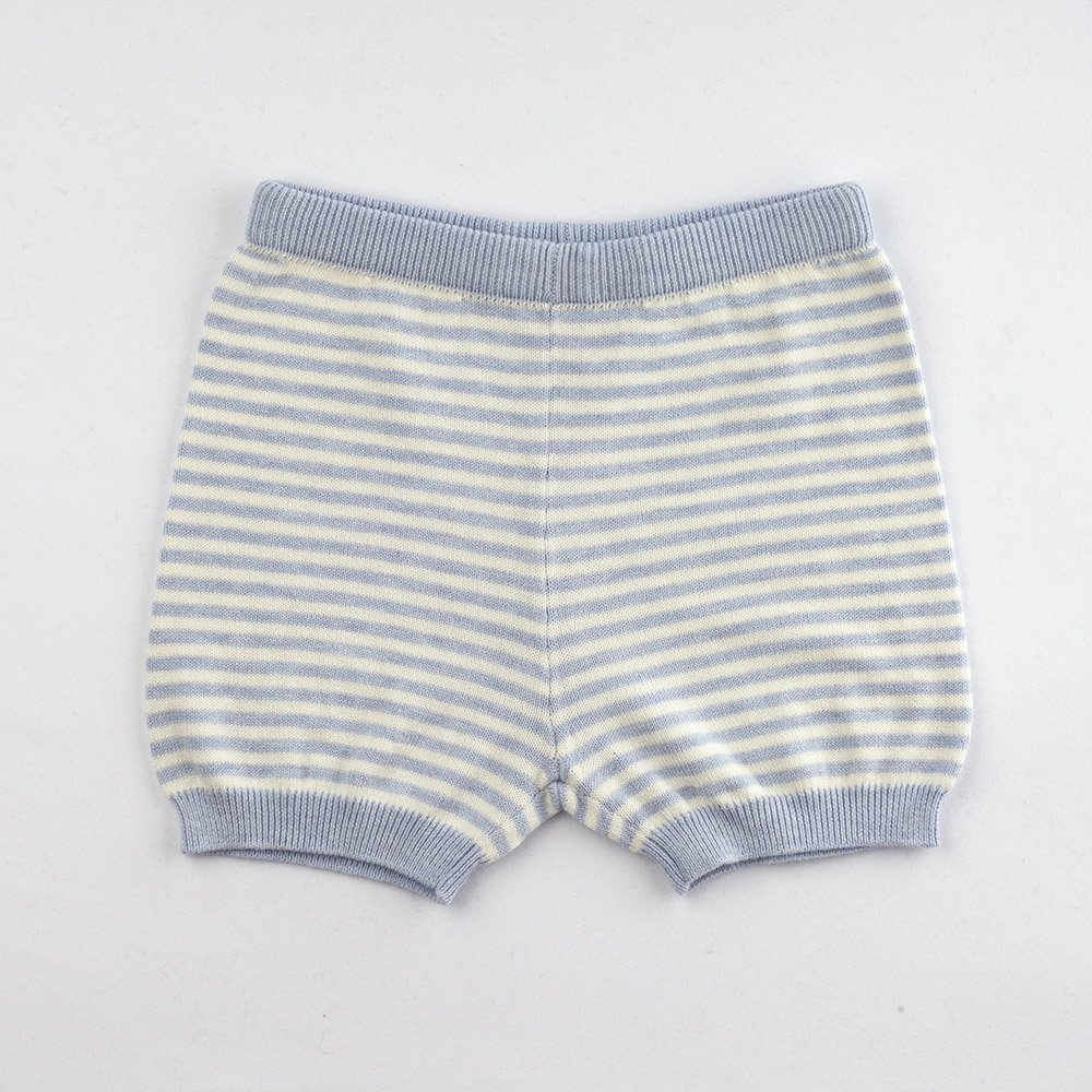 Custom Knit Baby Kids organic cotton Sweater Set baby boys knitted sweater and shorts set Two Pieces outfit sets