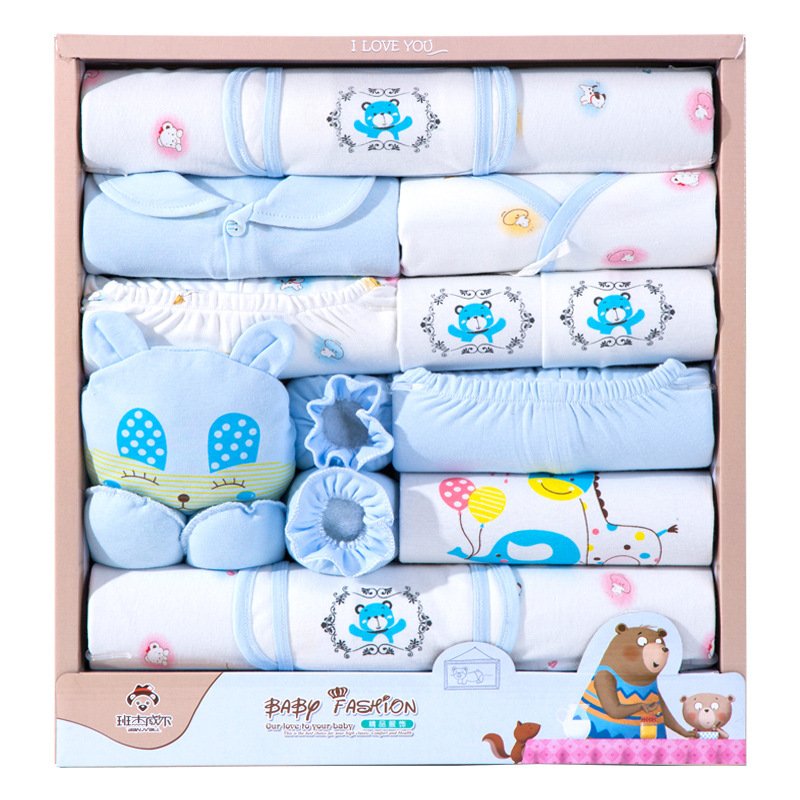 2021 Hot Sale Cartoon style baby Kids gift box Underwear Summer clothes new born Clothing baby bodysuit