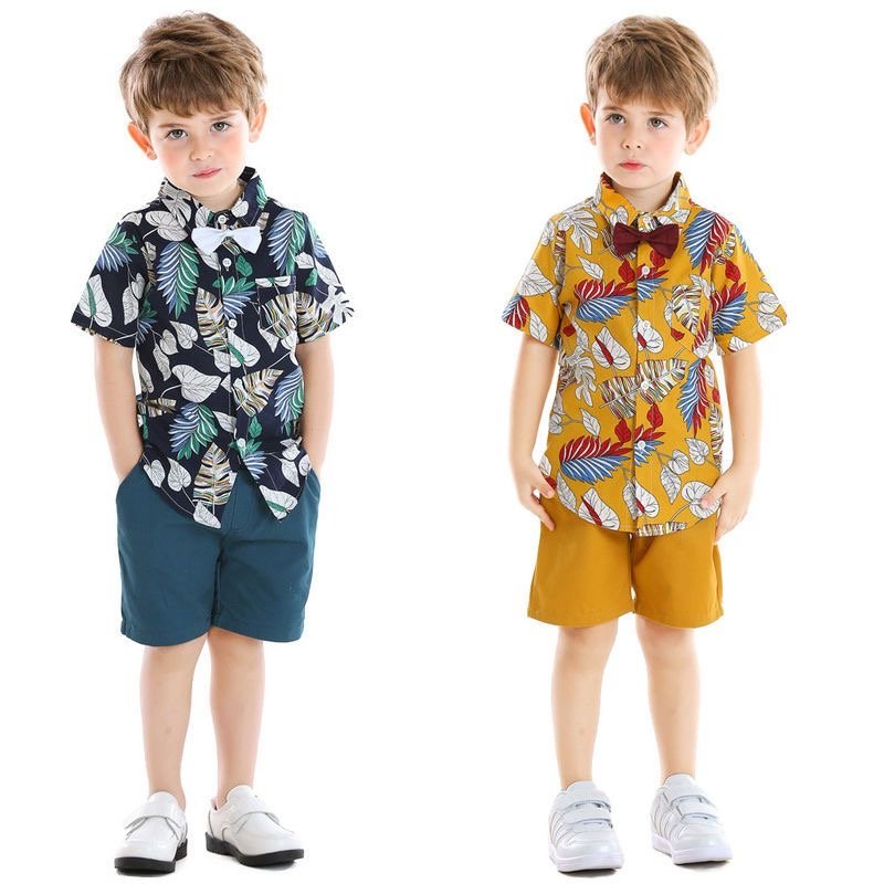 Fuyu boys clothing sets 3-4 years handsome baby clothes boys 0-3 month Wholesale Children clothing set
