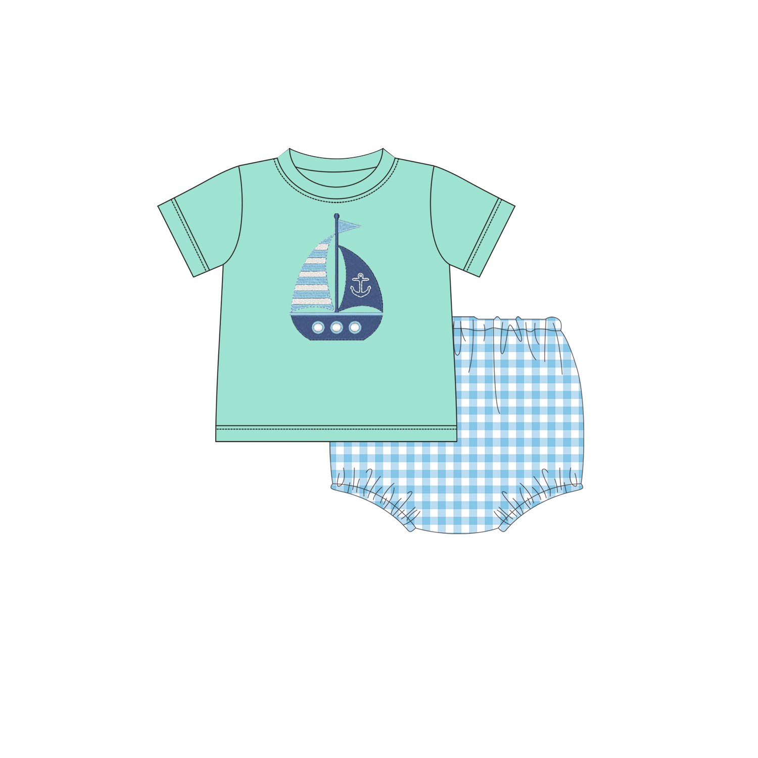 New fashion Design Summer Baby Wear Two Pieces Cute Kids Boys' Assorted Set Clothing