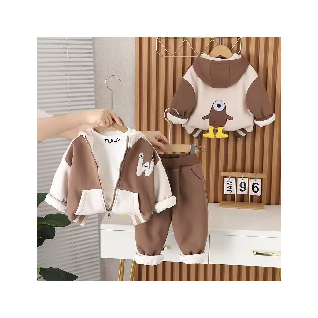 Boys clothes Spring and autumn new children's suit boys baseball coat jeans 1-3 years old children's clothes