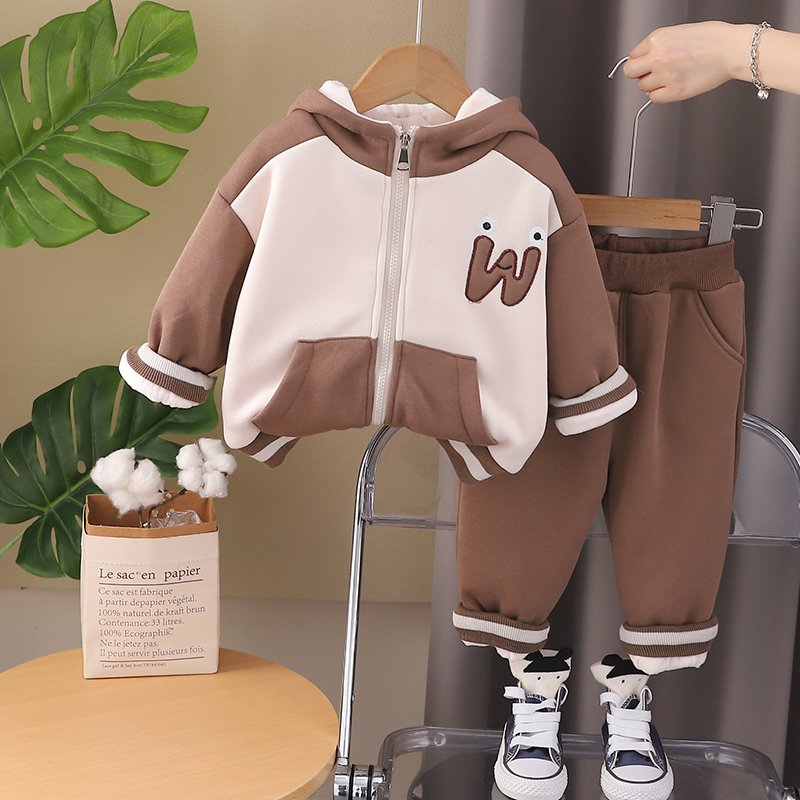Boys clothes Spring and autumn new children's suit boys baseball coat jeans 1-3 years old children's clothes