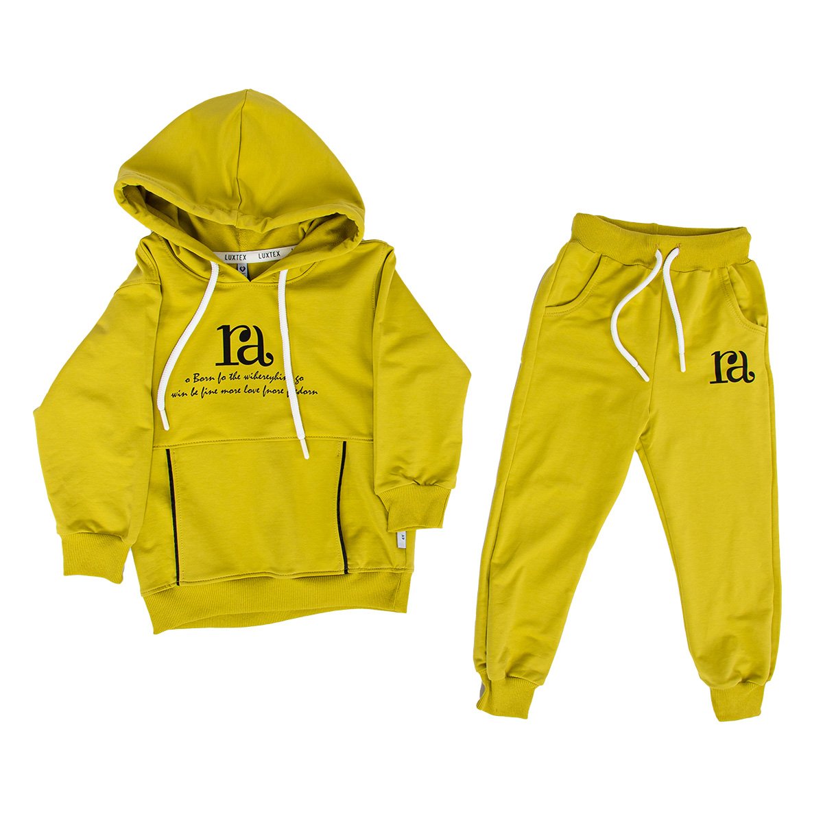 High Quality Boys Clothing Sets 2-Thread Footer Cotton Pajamas Outfits with Casual Style Cartoon Pattern Uzbekistan 1-4 Years