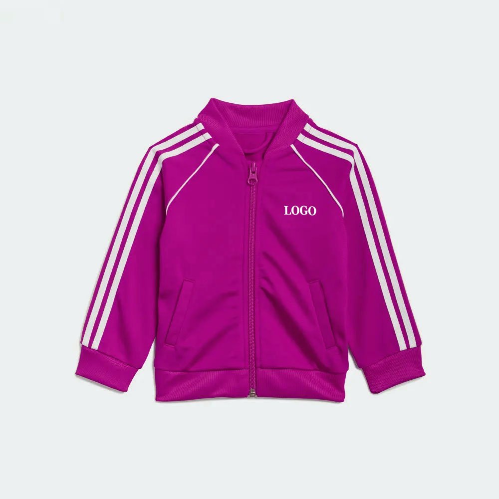 Sports Wear Boys Jogging Tracksuit Set / Kids Clothing Track Jacket and Joggers Track Suit Set Casual Polyester OEM Service PK