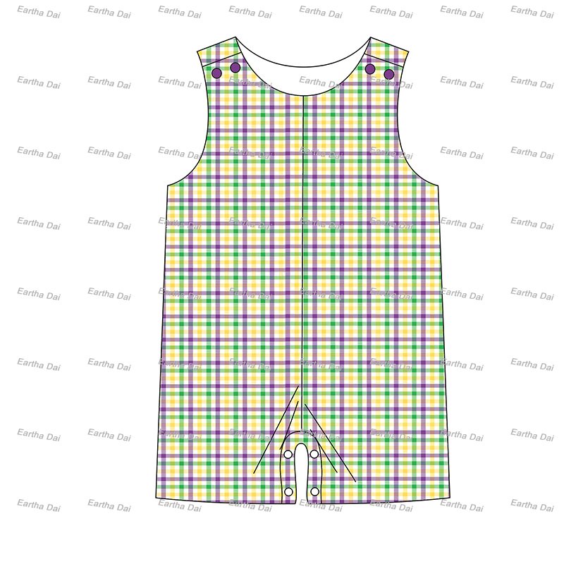 kids clothes set boys 8-12 years woven cotton monogram two piece shorts set mardi gras children's clothing sets