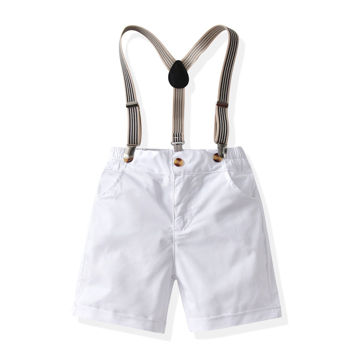 Baby Boys Formal Clothing Set Short Sleeve Shirt Pants 2pcs Custom Kids Plaid Shirt Toddler Wear Designer Summer Clothes Suit