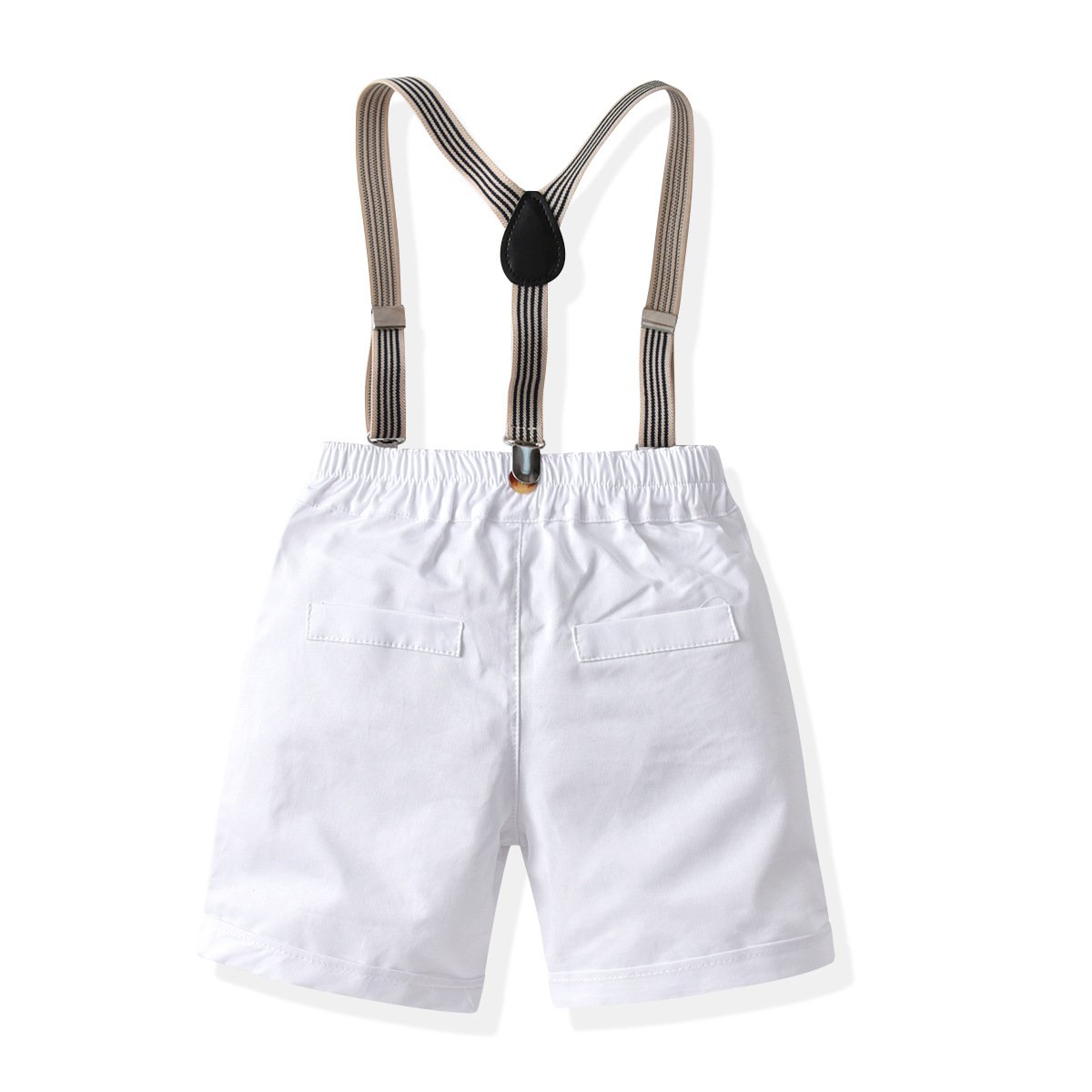 Baby Boys Formal Clothing Set Short Sleeve Shirt Pants 2pcs Custom Kids Plaid Shirt Toddler Wear Designer Summer Clothes Suit