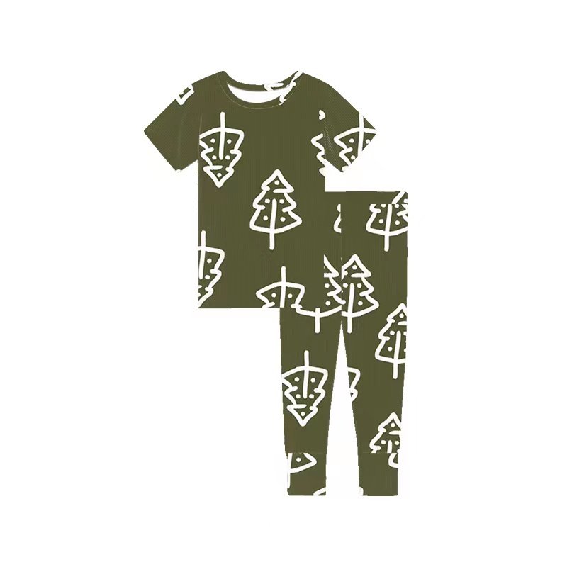 custom 100% bamboo fiber baby suit set short sleeves toddler boys clothing sets summer toddlers clothing sets for girls