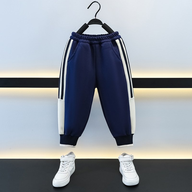 2024 Boys Autumn Sports Suit Handsome Children's Western Style Sweatshirt New Baby Two-Piece Set for Kids