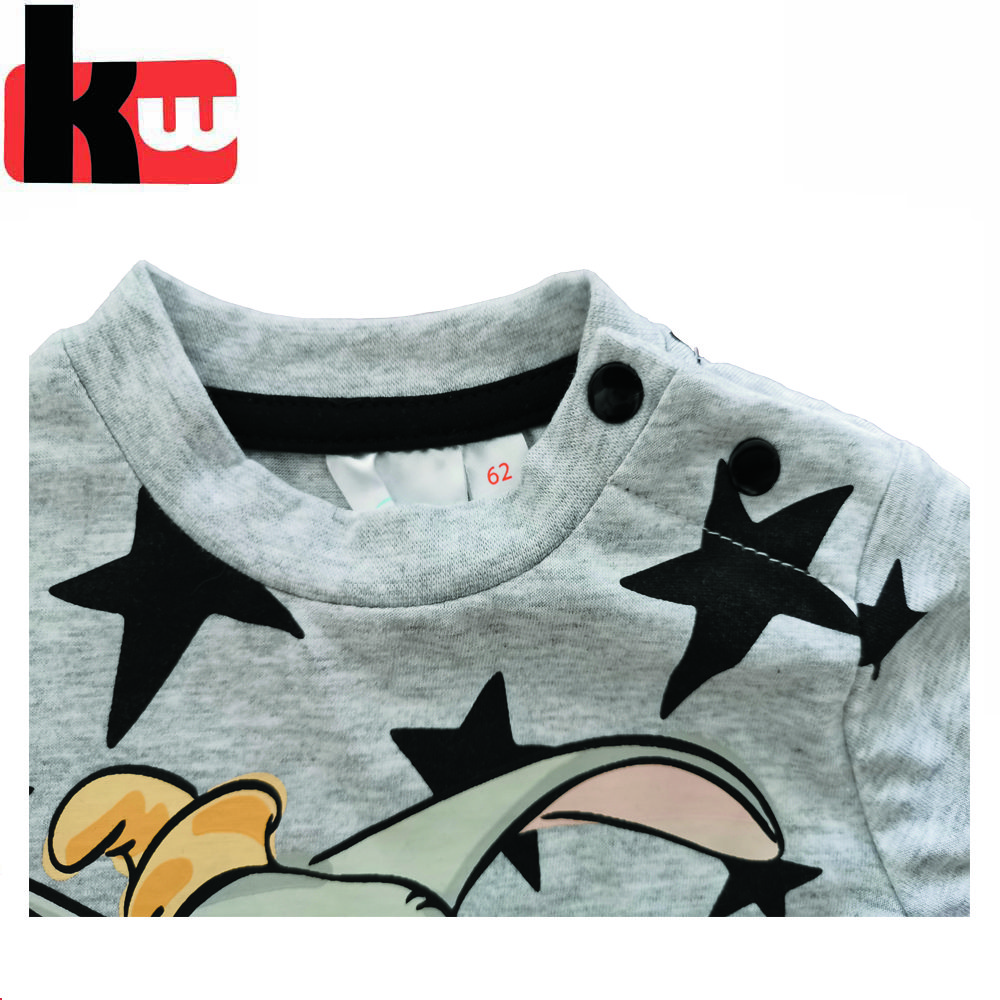 Comfortable Baby Set Dumbo Cartoon Printing Baby Clothing Sets Kids Clothing Sets Boys Full Casual OEM Service BSCI Soft Shell