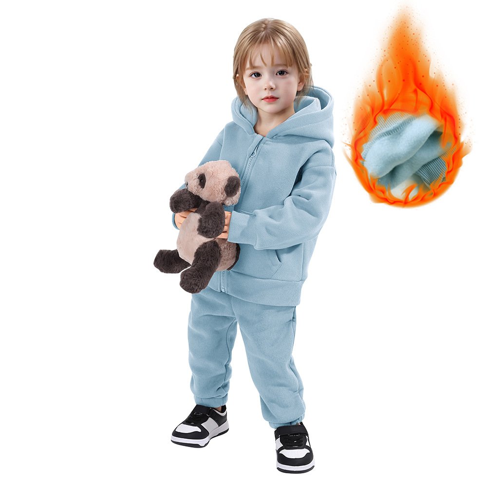 High quality sweatsuit for kids casual kids sweatsuits unisex 2 piece set kids clothes children's tracksuit sets