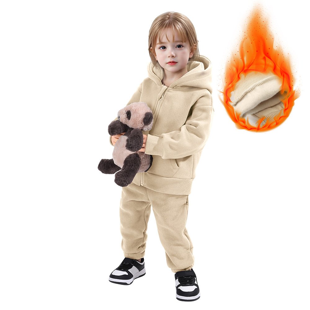 High quality sweatsuit for kids casual kids sweatsuits unisex 2 piece set kids clothes children's tracksuit sets