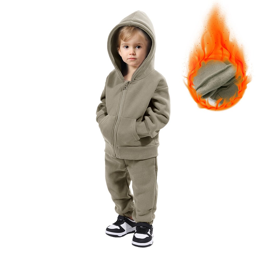 High quality sweatsuit for kids casual kids sweatsuits unisex 2 piece set kids clothes children's tracksuit sets