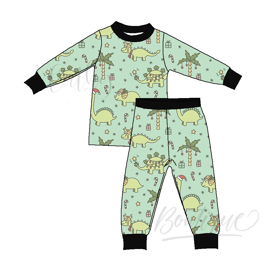 Custom Tight Toddler Boys Clothing Set Baby Boys girls Pajamas Set Kids Thanksgiving Clothes Set