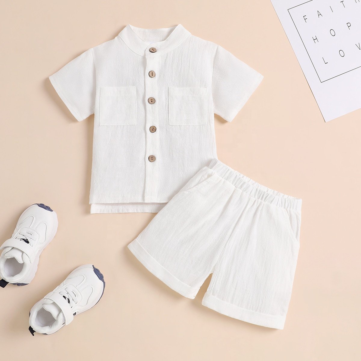 fashion designed 2 pieces sets long sleeves clothing baby boy summer suits kids short sleeves top two piece set boy clothes sets