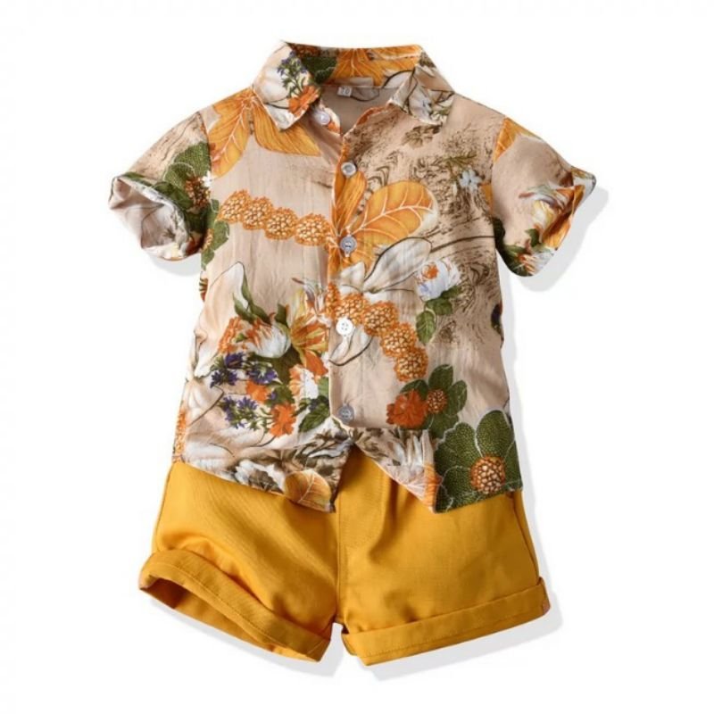 Fuyu boys clothing sets 3-4 years handsome baby clothes boys 0-3 month Wholesale Children clothing set