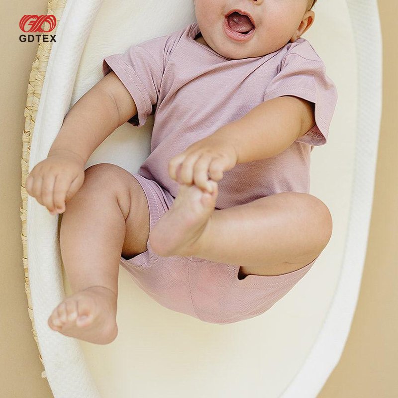 GDTEX Custom Negotiable Price Kid Clothes Set Custom Cotton Or Bamboo Toddler Girl T Shirt and Shorts 2pcs Lounge Set