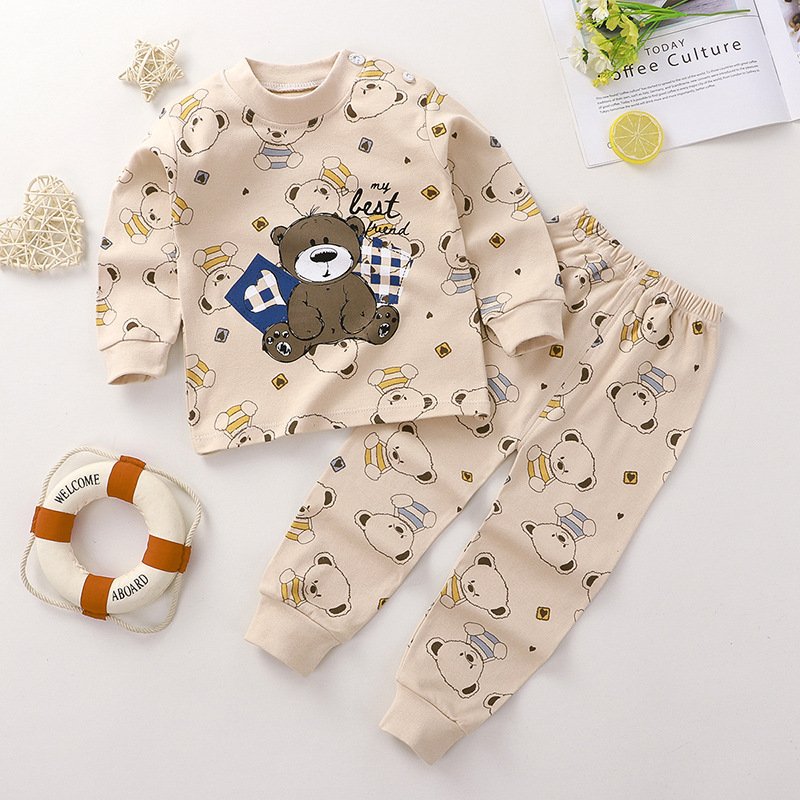 Pyjamas Kids Children Toddler Boys Clothing set Baby Boys Clothes Sets Kids Sleepwear Winter Clothes Girls Children's Pajama Set