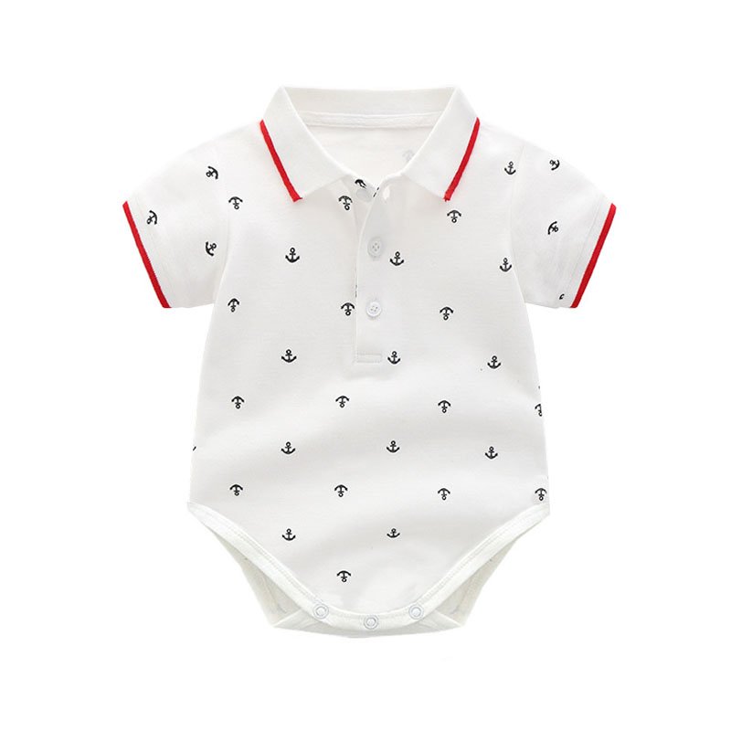 Children's Boys Newborn Baby Clothes Set 2pcs Kids Button up Top Shirt +Overalls 2PCS Outfits Summer baby Clothing Gentleman Set