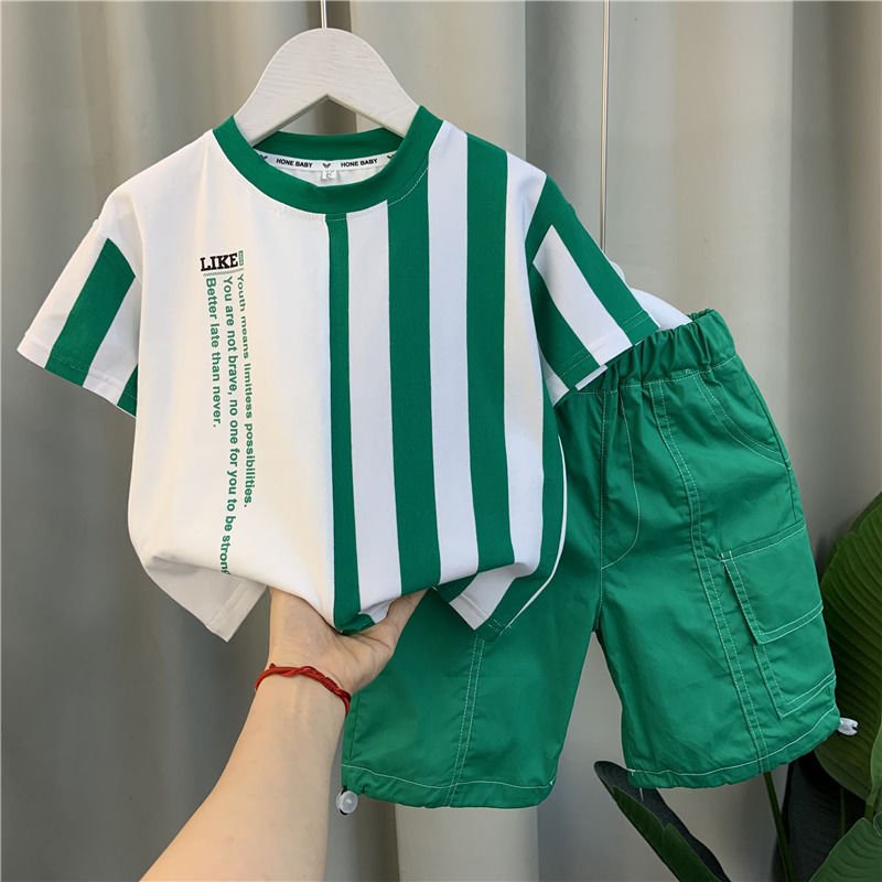 Children Clothes Summer Baby Toddler Boy Outfit Kids Boys Clothes Sets