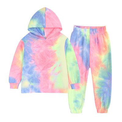 Custom Made Bleach Tie Dye Children's Sportswear Tracksuit Stylish Toddlers Clothing Own Spirall Tie Dye Design Great Gift Idea!