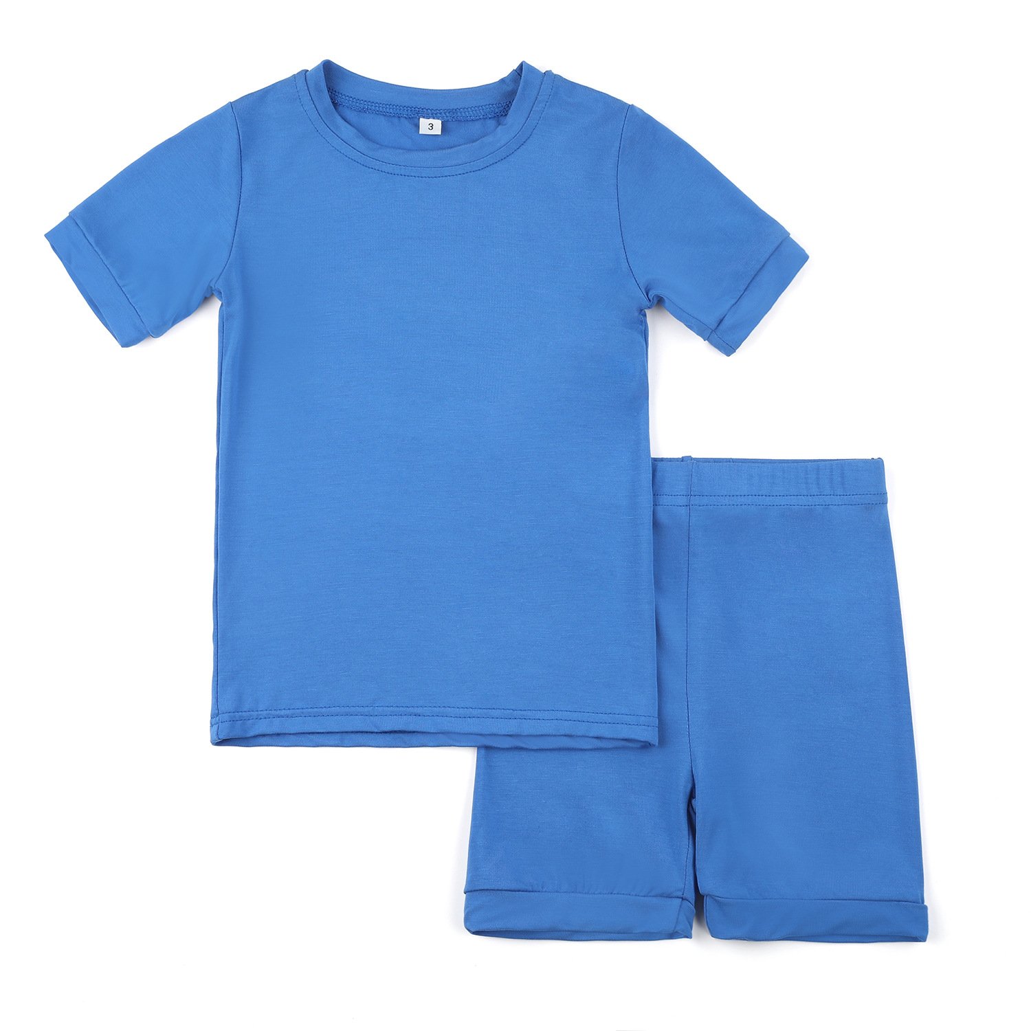 Summer Customized Baby Boys Outfit Two Piece Kids Set Casual Baby T shirt And Short