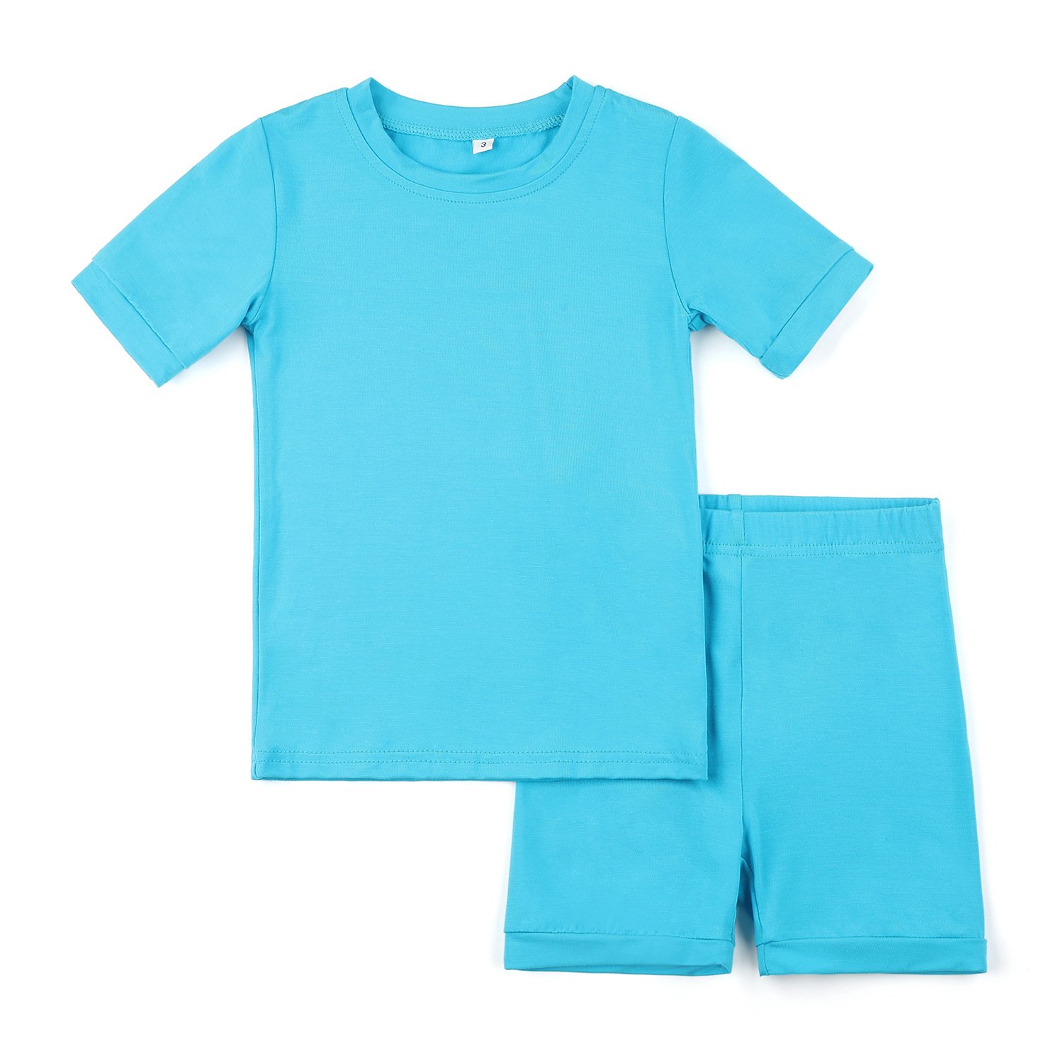 Summer Customized Baby Boys Outfit Two Piece Kids Set Casual Baby T shirt And Short