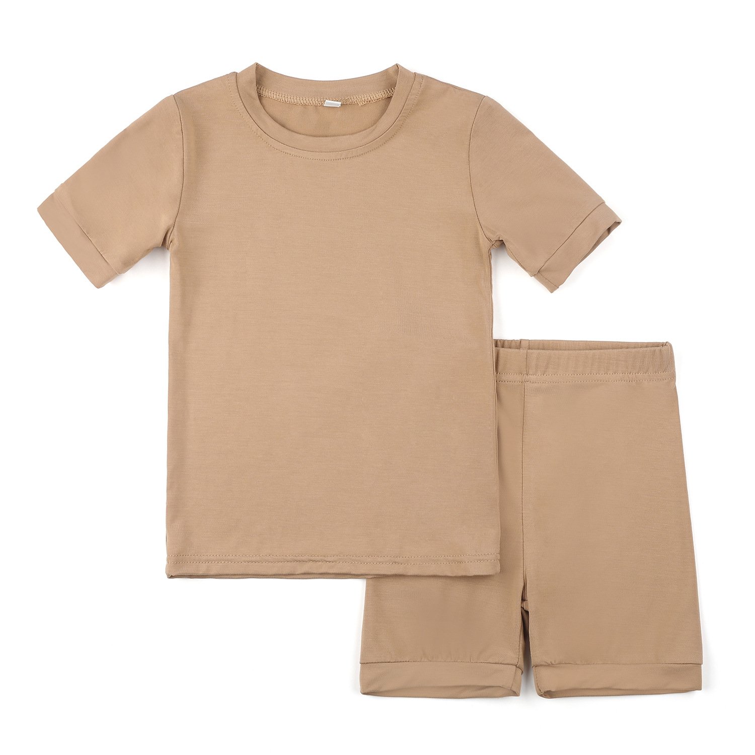 Summer Customized Baby Boys Outfit Two Piece Kids Set Casual Baby T shirt And Short