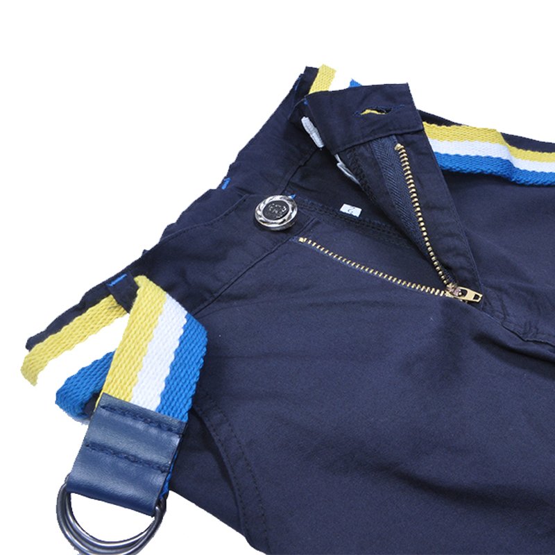 Guangzhou manufacturer two-piece kids clothing sets soft cotton textile polo neck shirt for kids wholesale