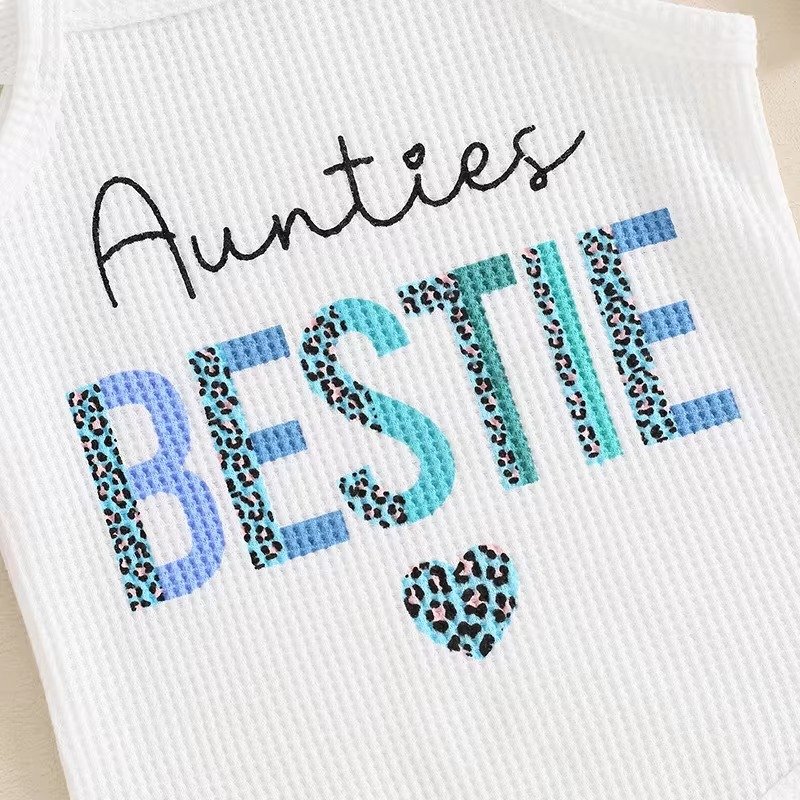 Cute New Born Baby Girls Shorts 3Pcs Set Outfits Little Baby Clothes Fly Sleeve Letters Romper + Shorts + Hairband Kids Outfits