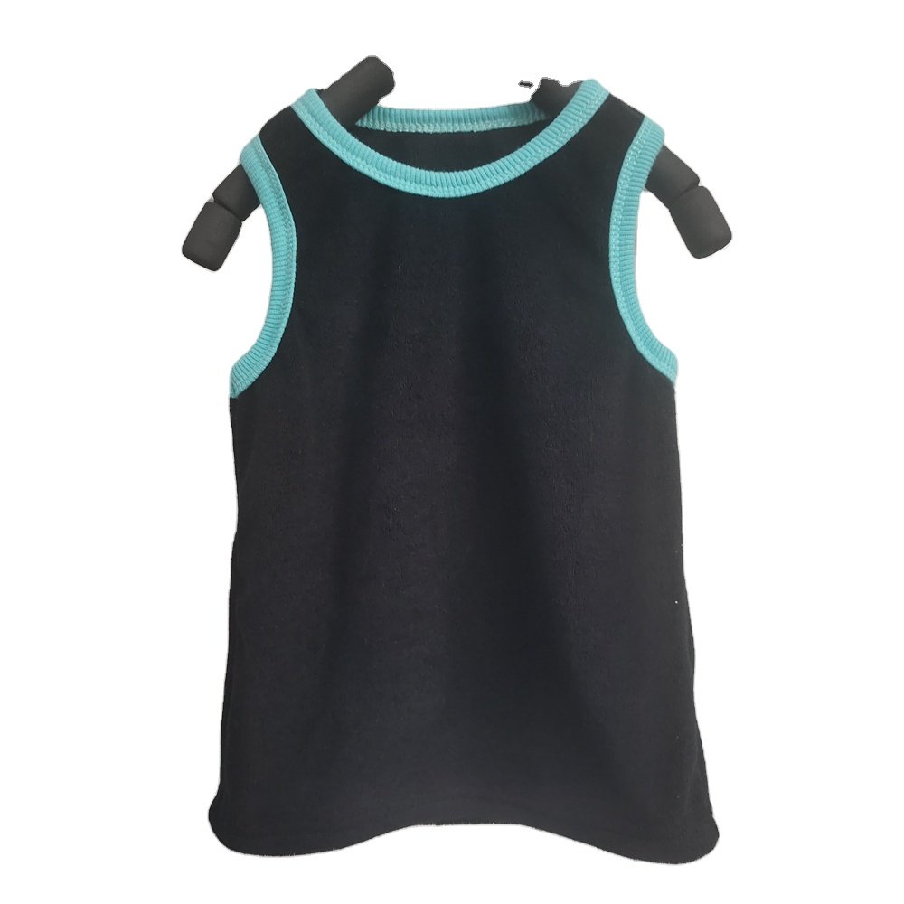 Baby kids terry toweling tank top and shorts sets boys girls unisex summer vibe clothing outfit