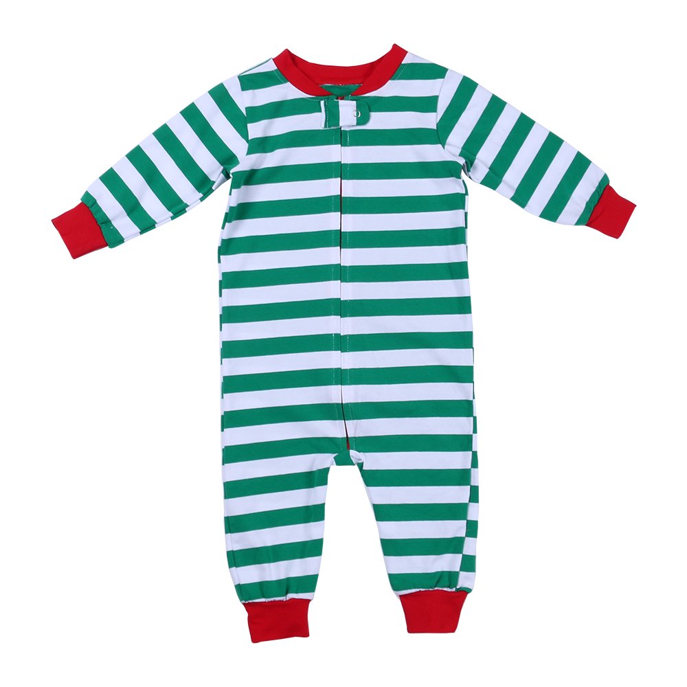 Newborn Baby Clothes Zipper Butt Flap Onesie Pajamas Striped Cottontoddler Boy Fall Winer Coming Home Outfit Christmas Romper