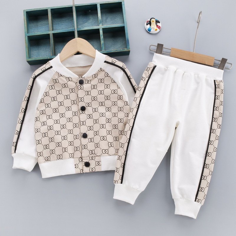 Luxury Boys kid Clothing Set kids designer clothes Boy Two piece Set